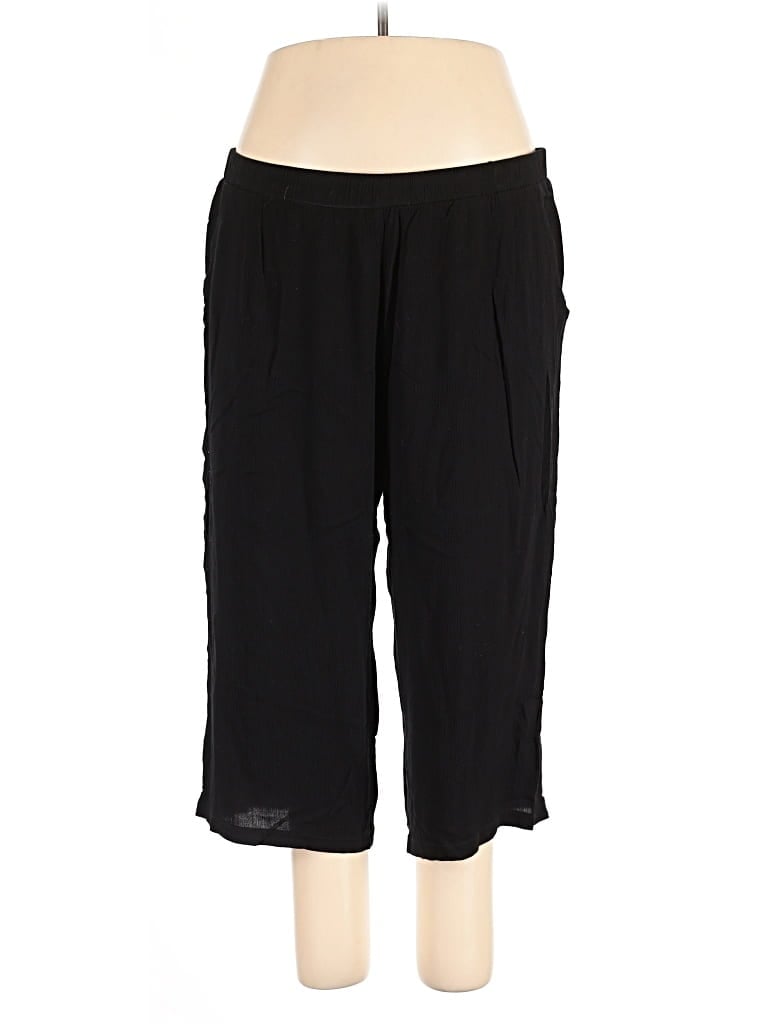 Pre-owned Karen Kane Casual Pants In Black