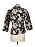 Alex Evenings Floral Black Blazer Size M - photo 2