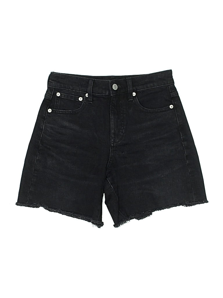 UNBRANDED Pre-owned Denim Shorts In Black
