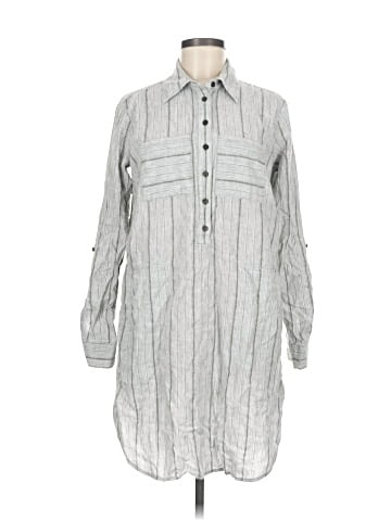 MICHAEL Michael Kors 3/4 Sleeve Button-Down Shirt (view 1)