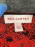 Red Carter 100% Polyester Red 3/4 Sleeve Blouse Size L - photo 6