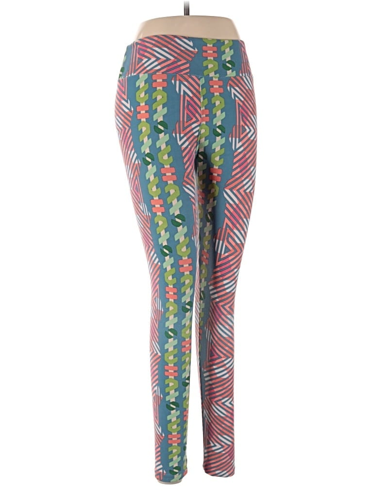 Pre-owned Lularoe Leggings In Blue