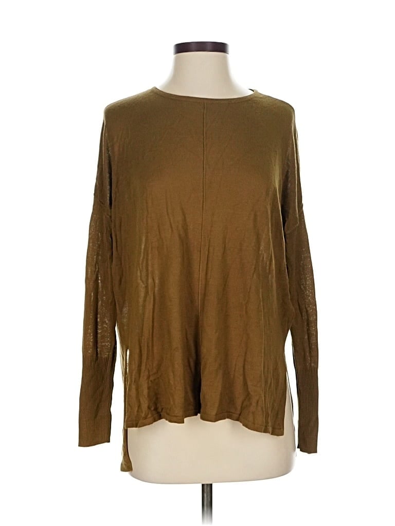 Pre-owned H&m Long Sleeve T-shirt In Brown