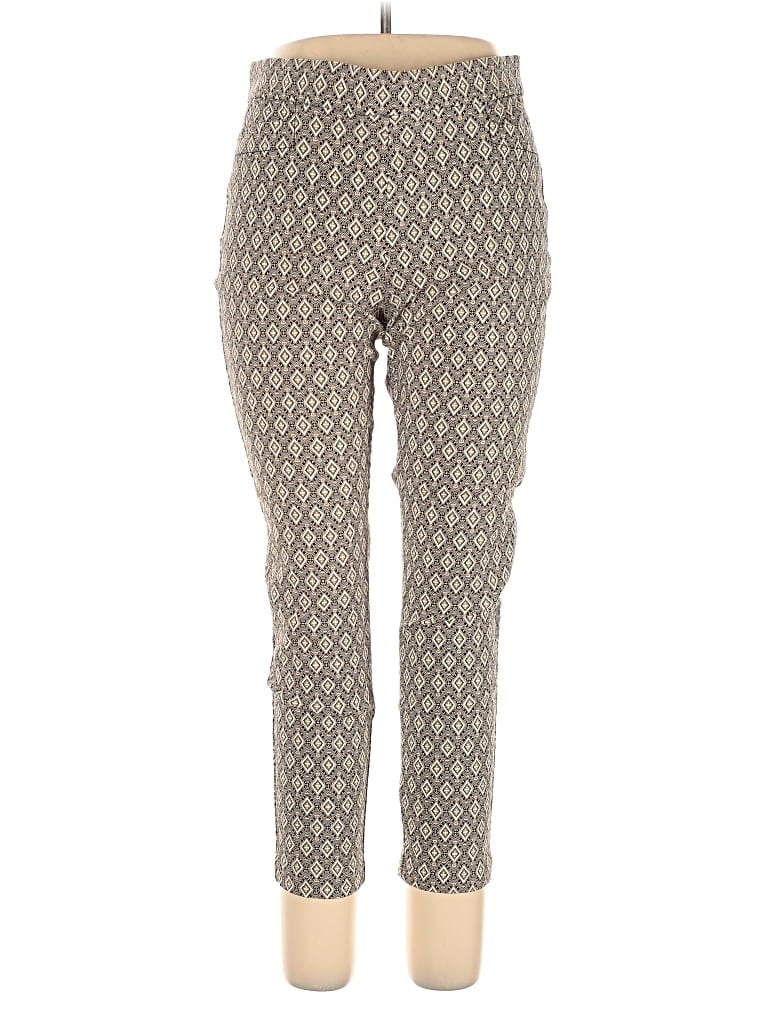 Pre-owned Roz & Ali Casual Pants In Gray