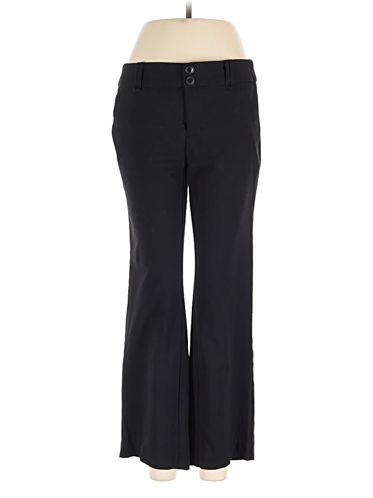 Pre-owned Daisy Fuentes Dress Pants In Black