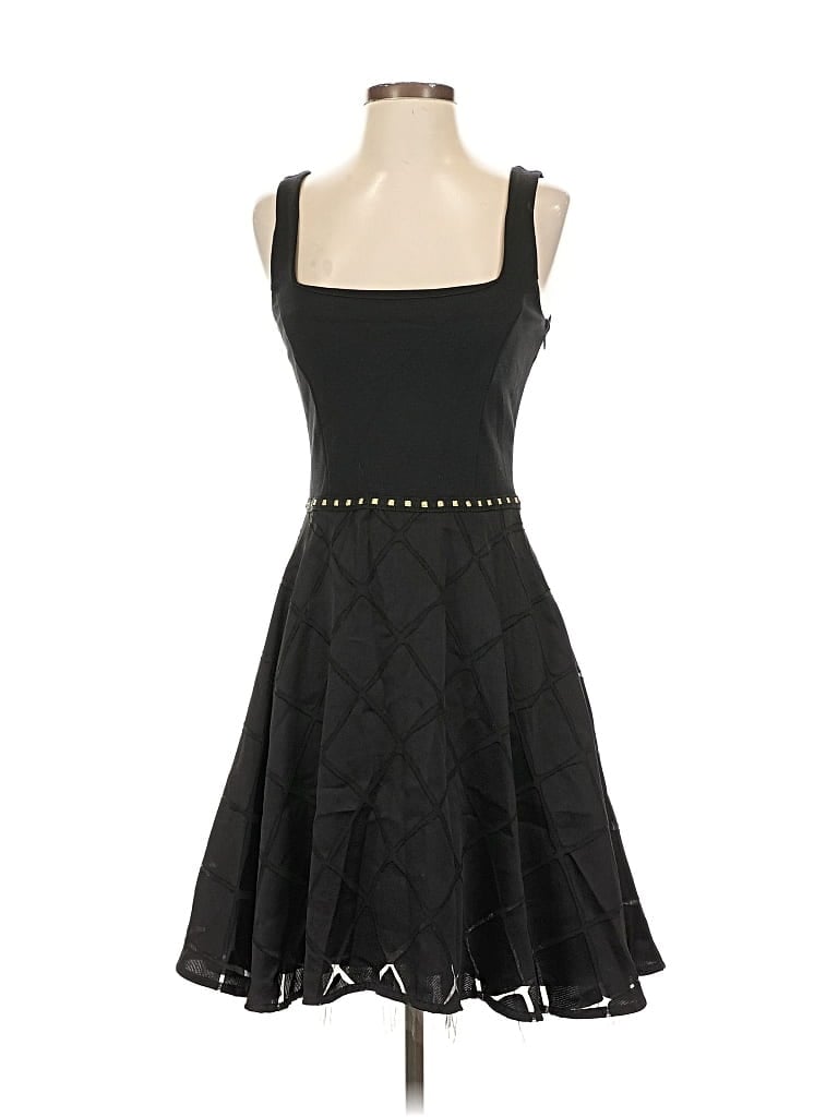 Pre-owned Julienne W. Cocktail Dress In Black
