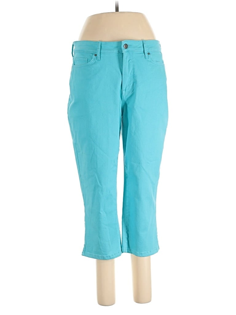 Pre-owned Croft & Barrow Casual Pants In Blue