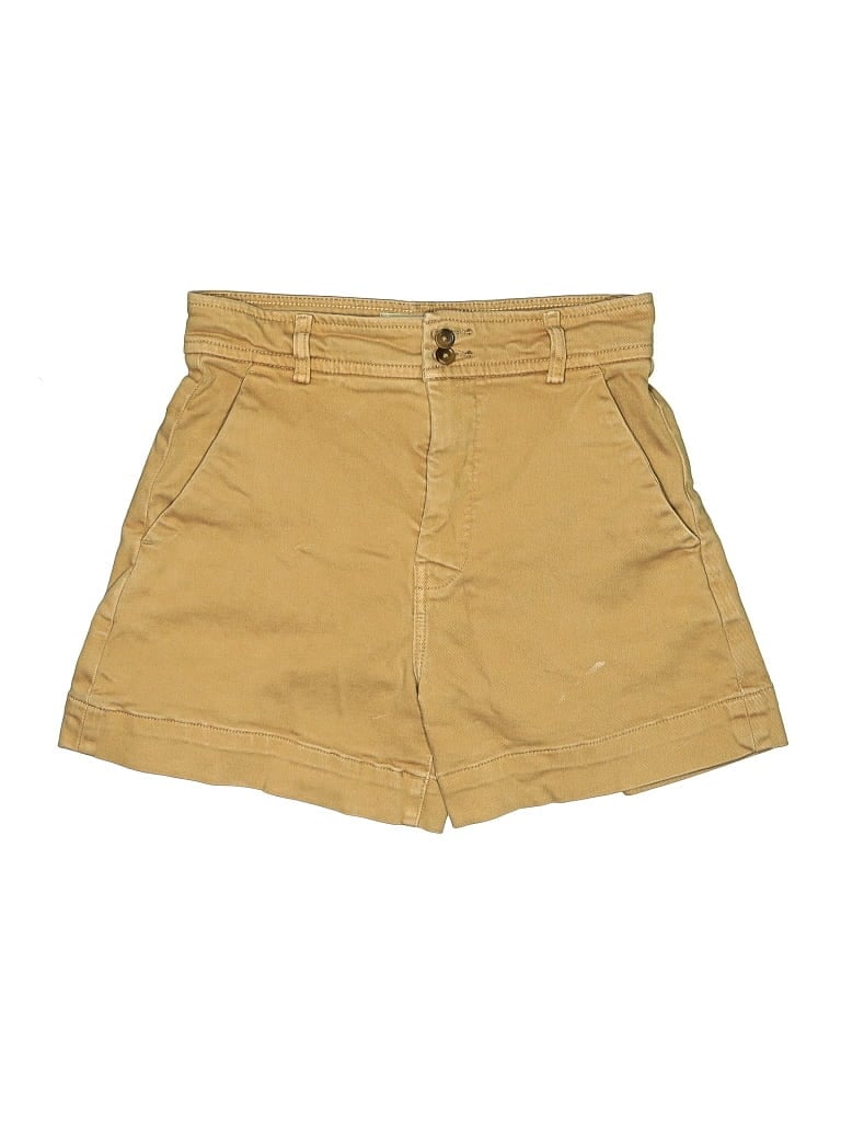 Pre-owned Everlane Khaki Shorts In Gold