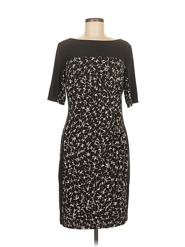Pre-owned Chaps Cocktail Dress In Black