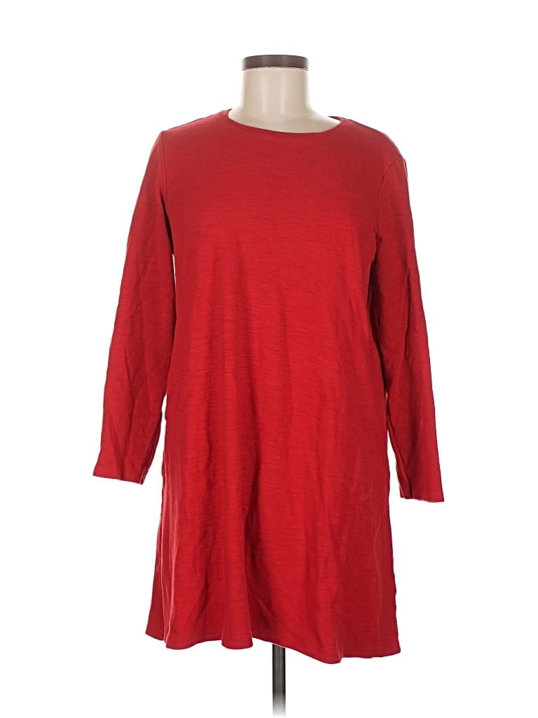 Pre-owned Purejill Casual Dress In Red