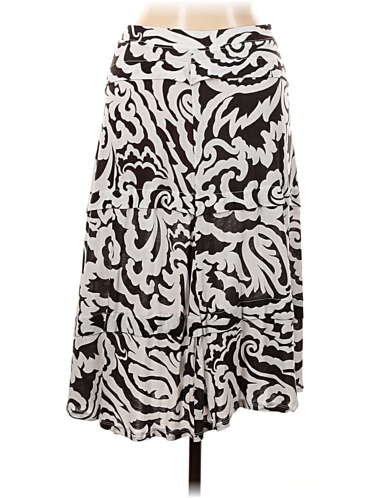 Pre-owned Inc International Concepts Casual Skirt In Silver