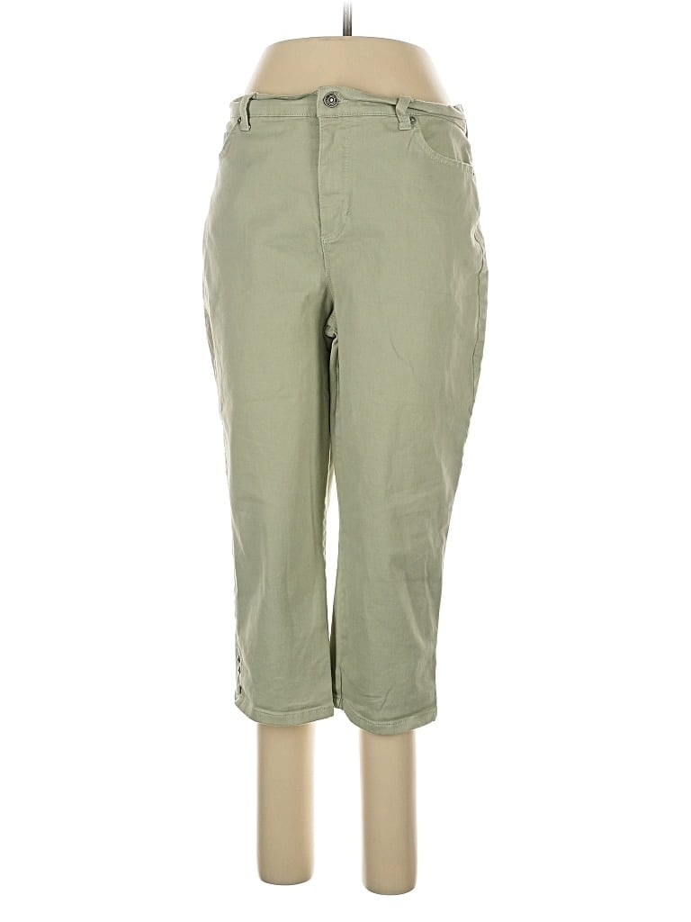 Pre-owned Gloria Vanderbilt Jeans In Green