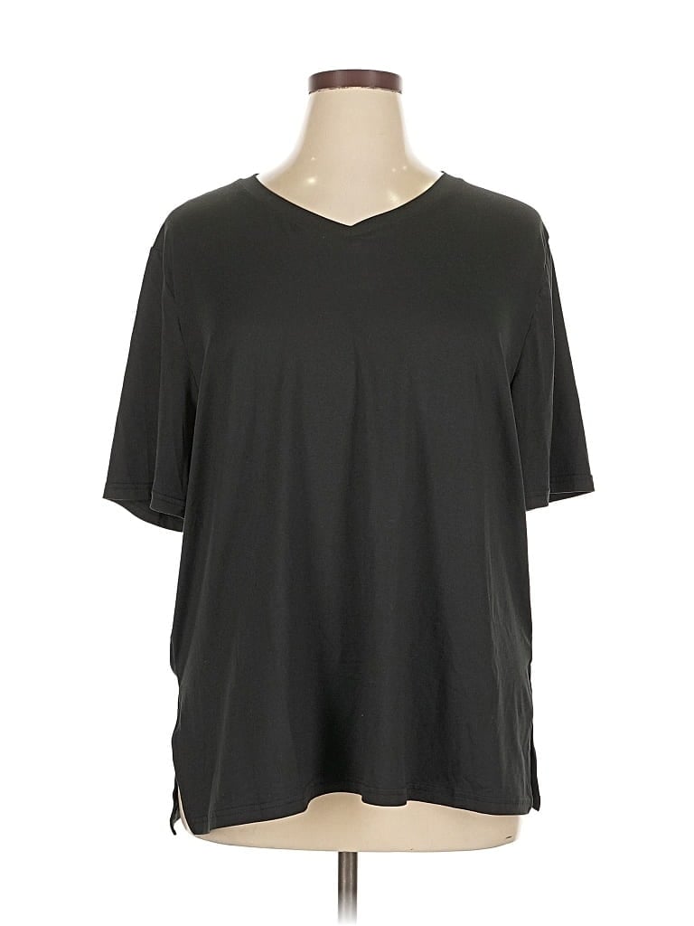 Pre-owned Unbranded Short Sleeve T-shirt In Gray