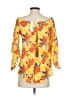 Status Yellow 3/4 Sleeve Blouse Size S - photo 2