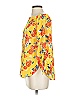 Status Yellow 3/4 Sleeve Blouse Size S - photo 5