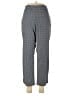 Talbots Houndstooth Gray Casual Pants Size 8 - photo 1