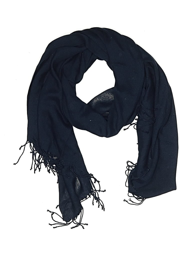 Pre-owned Unbranded Scarf In Blue