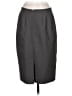 Calvin Klein Solid Gray Formal Skirt Size 4 - photo 2