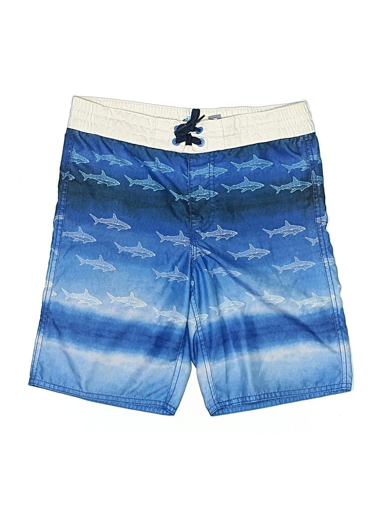 Pre-owned Old Navy Kids' Board Shorts In Blue