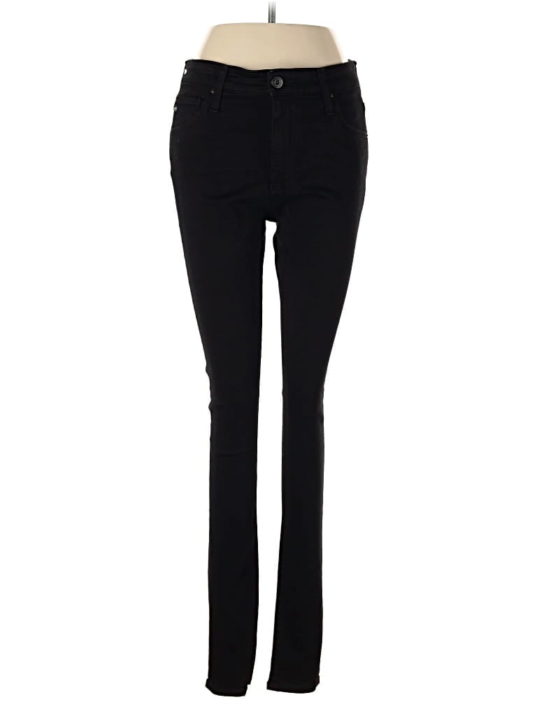 Pre-owned Adriano Goldschmied Jeggings In Black