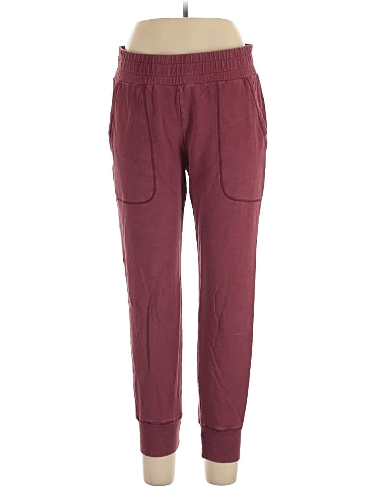 Pre-owned Cabi Casual Pants In Burgundy