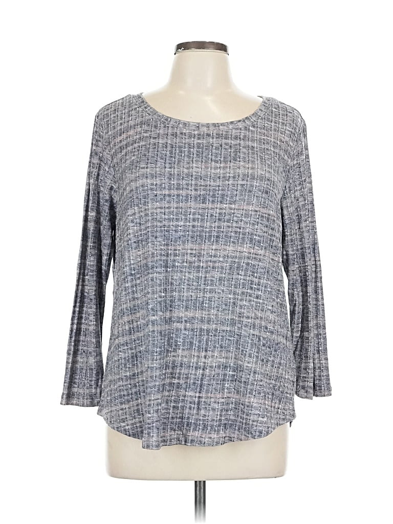 Click to view more detailed imagery on our partner's website Pre-owned Liverpool Los Angeles 3/4 Sleeve T-shirt In Gray