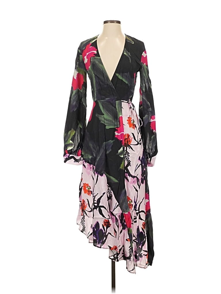 Pre-owned H&m Cocktail Dress In Black