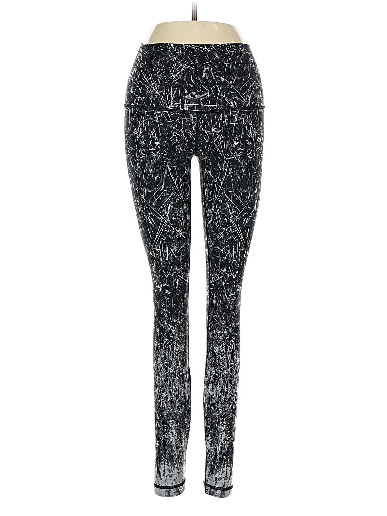 Pre-owned Lululemon Athletica Leggings In Black