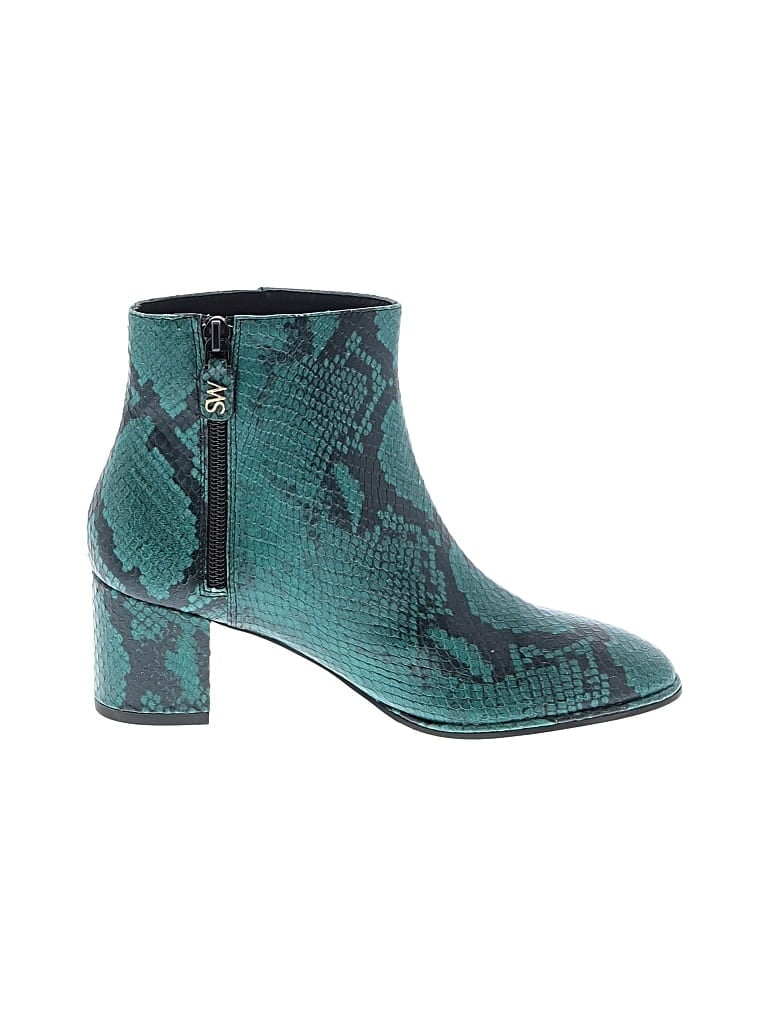 Pre-owned Stuart Weitzman Ankle Boots In Blue
