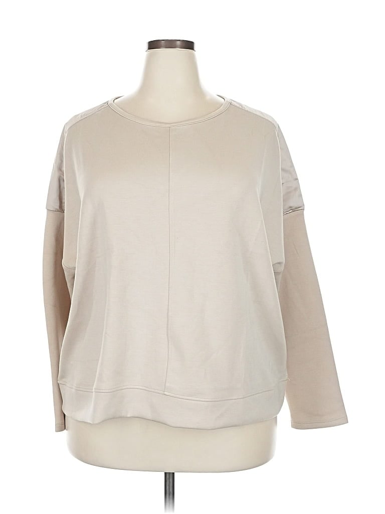 Cable & Gauge Sweatshirt In Neutral