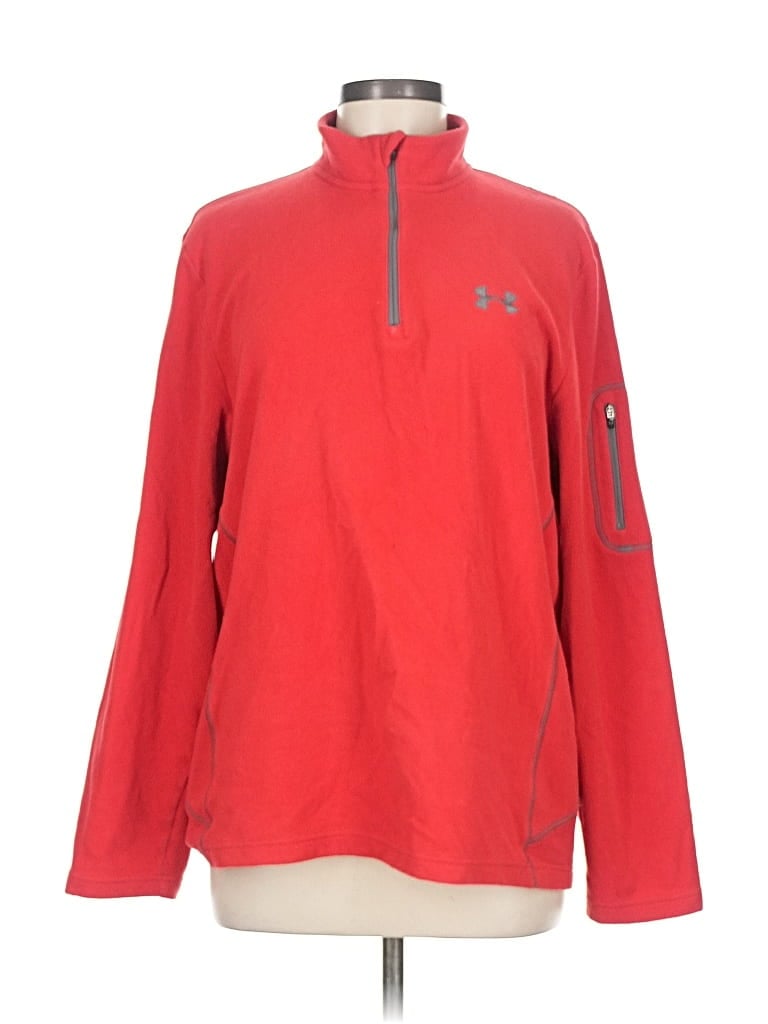 Pre-owned Under Armour Pullover Sweater In Red