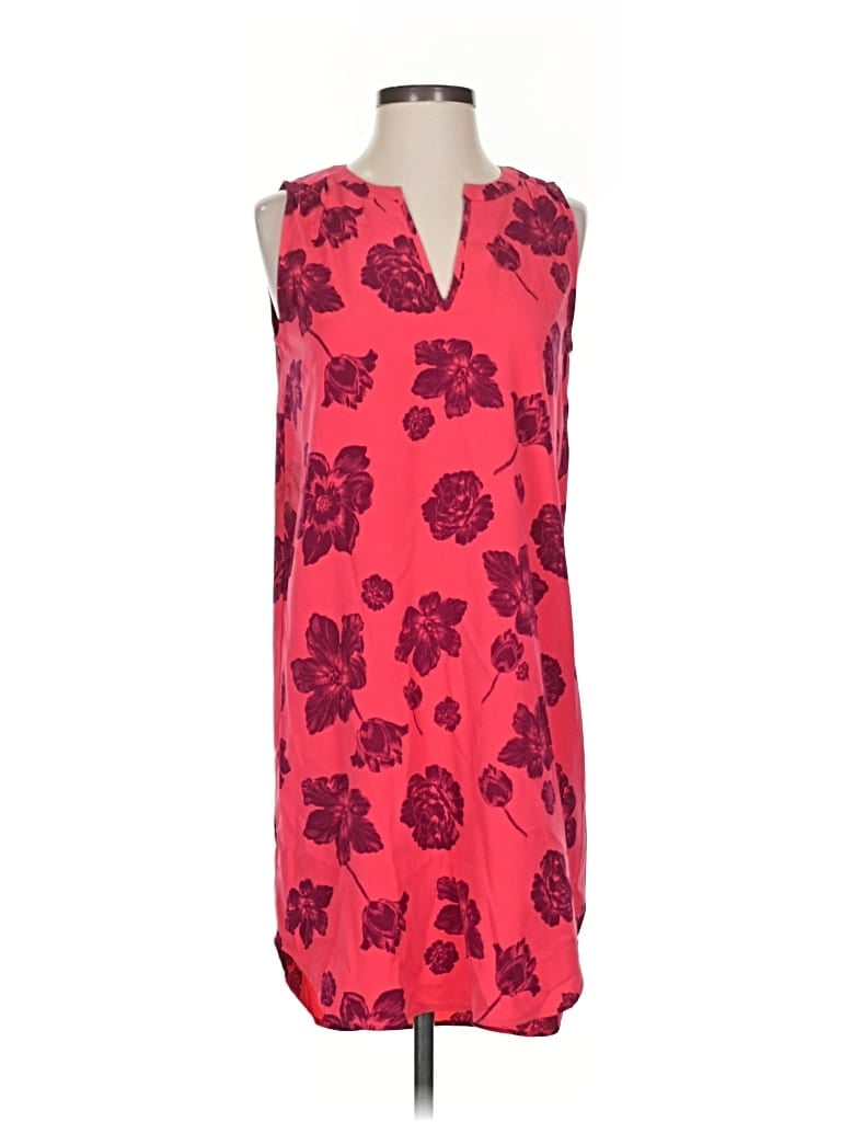 Pre-owned Ann Taylor Factory Casual Dress In Red