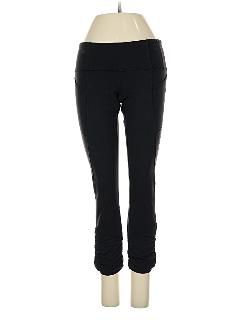 Pre-owned Lululemon Athletica Active Pants In Black