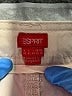 Esprit 100% Cotton Solid Ivory Khaki Shorts Size 10 - photo 3