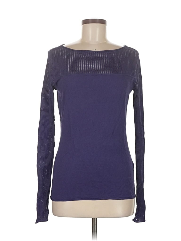 Click to view more detailed imagery on our partner's website Pre-owned Catherine Catherine Malandrino Long Sleeve Top Purple Boatneck Tops