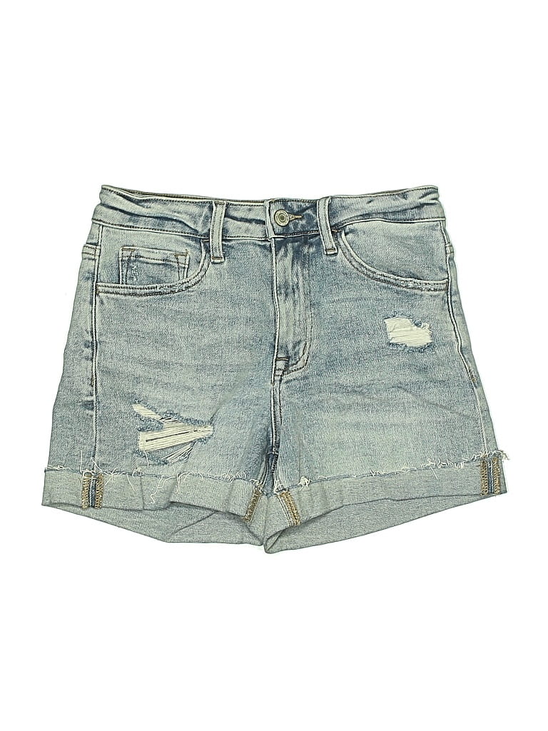 Pre-owned Vervet Denim Shorts In Blue
