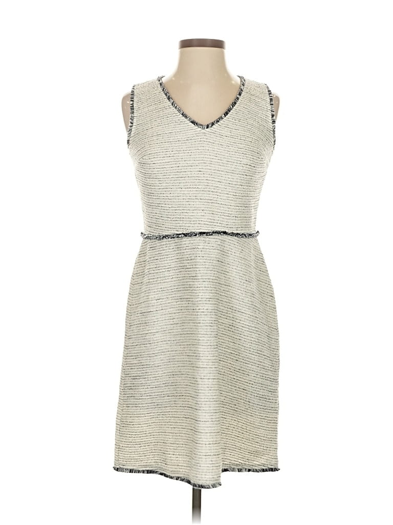 Ann Taylor Loft Casual Dress In White