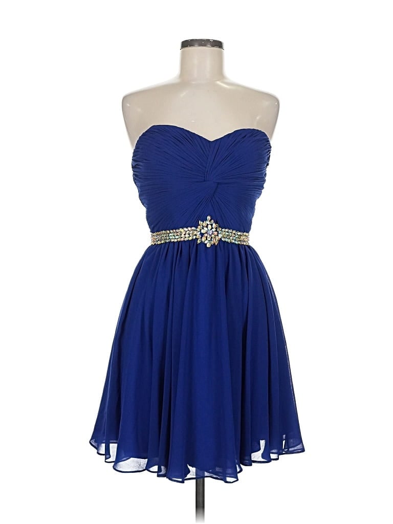 Pre-owned Cinderella Divine Cocktail Dress In Blue