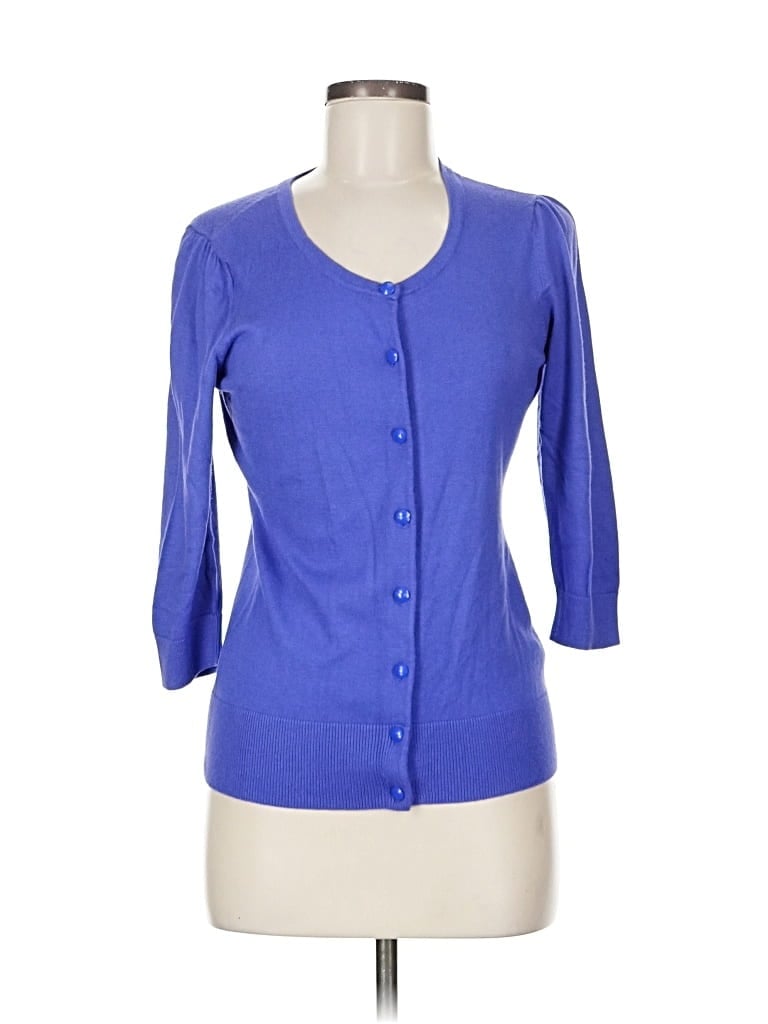 HALOGEN Pre-owned 3/4 Sleeve Blouse In Blue