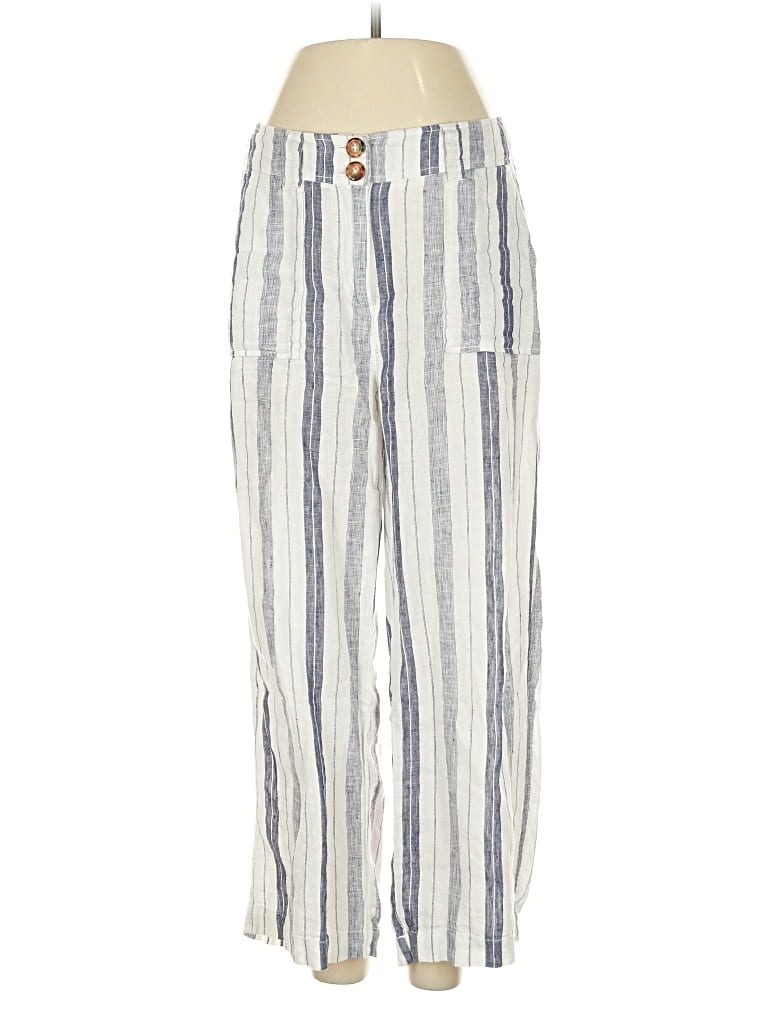Pre-owned Hatley Linen Pants In White