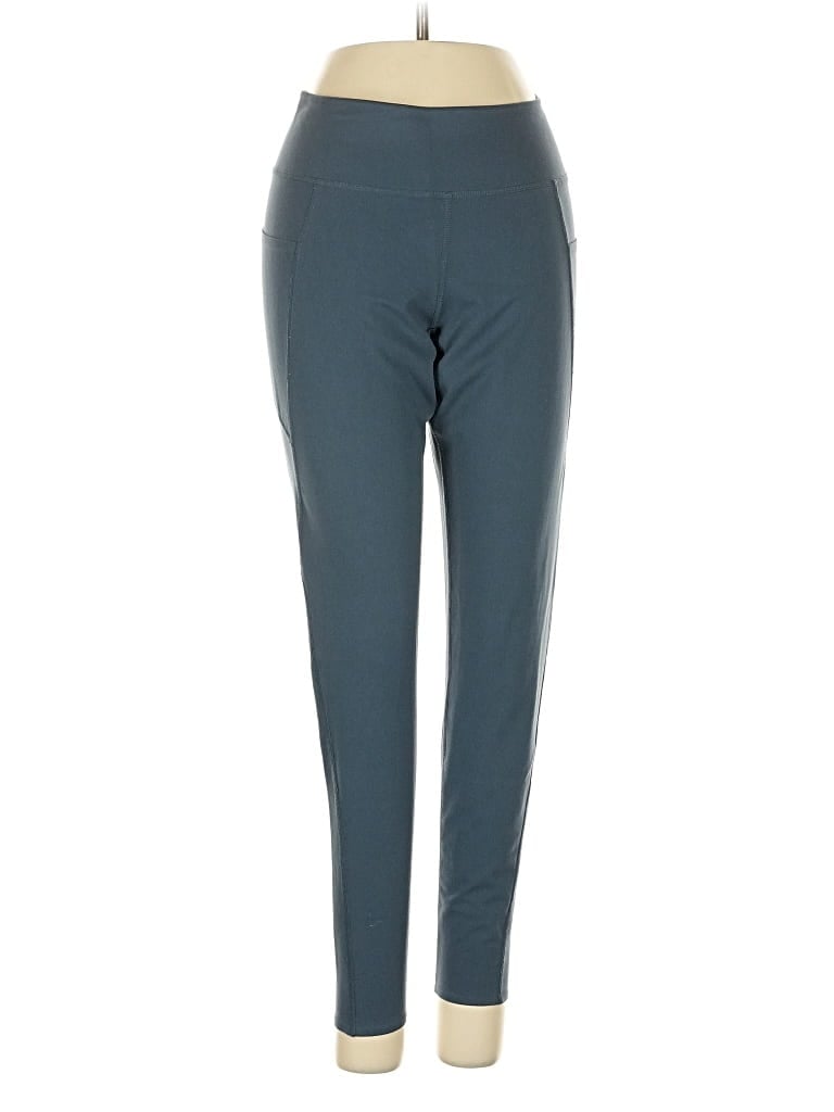 Pre-owned Uniqlo Active Pants In Blue