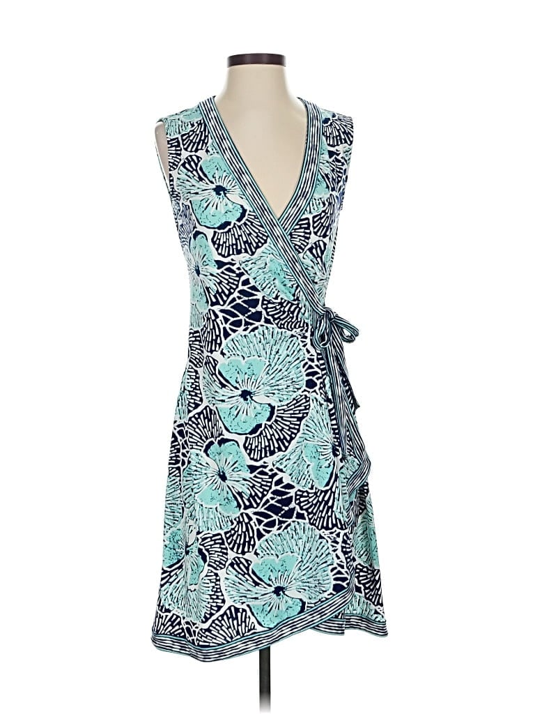 Pre-owned Bcbgmaxazria Cocktail Dress In Blue