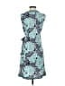 BCBGMAXAZRIA Paisley Blue Cocktail Dress Size XS - photo 2