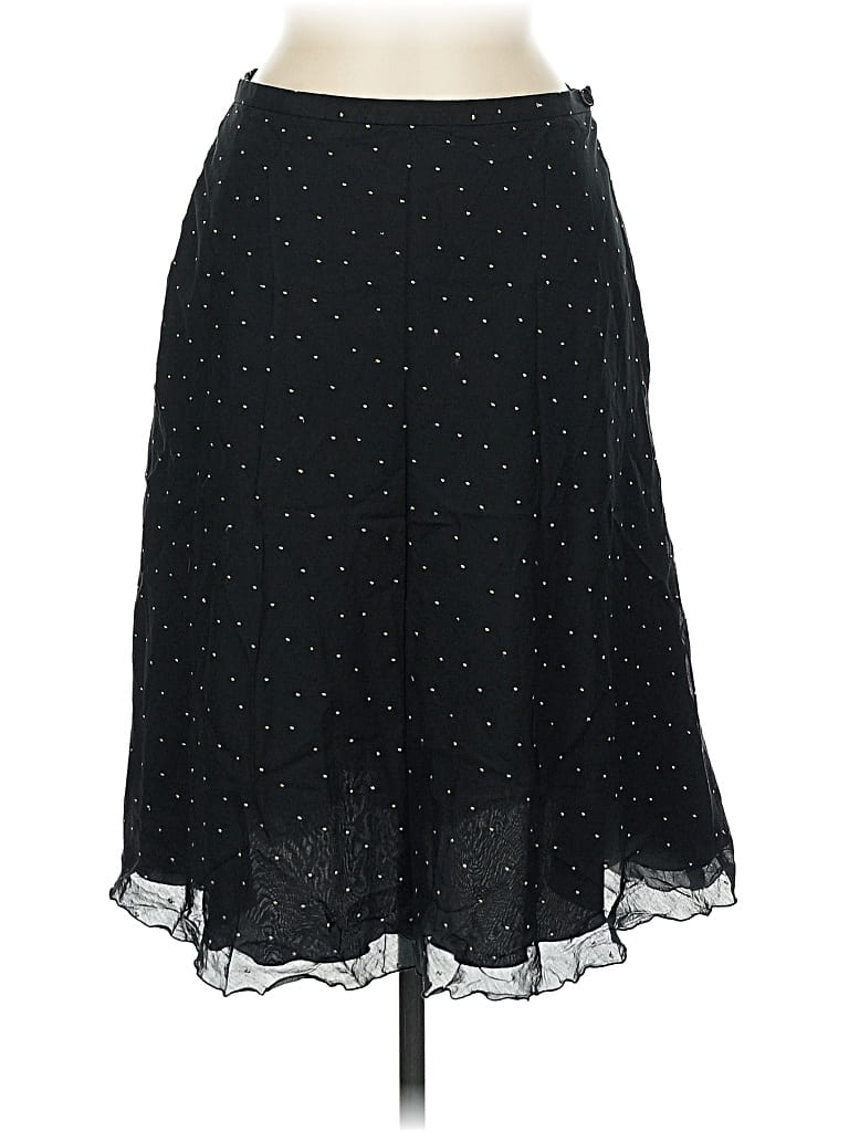 Pre-owned Due Per Due Formal Skirt In Black