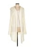Flat White 100% Acrylic Ivory Cardigan Size L - photo 1