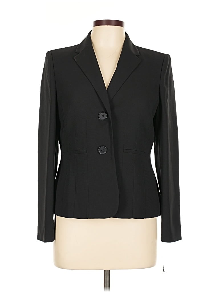 Pre-owned Jones Studio Blazer Jacket In Black