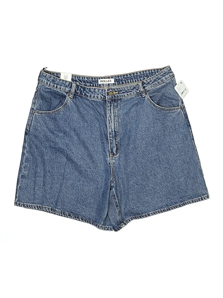 Rolla's Denim Shorts In Blue