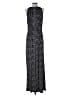 Vince Camuto Animal Print Black Jumpsuit Size M - photo 2