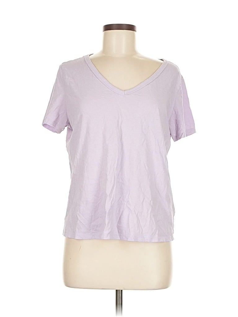 Pre-owned Old Navy Short Sleeve T-shirt In Purple