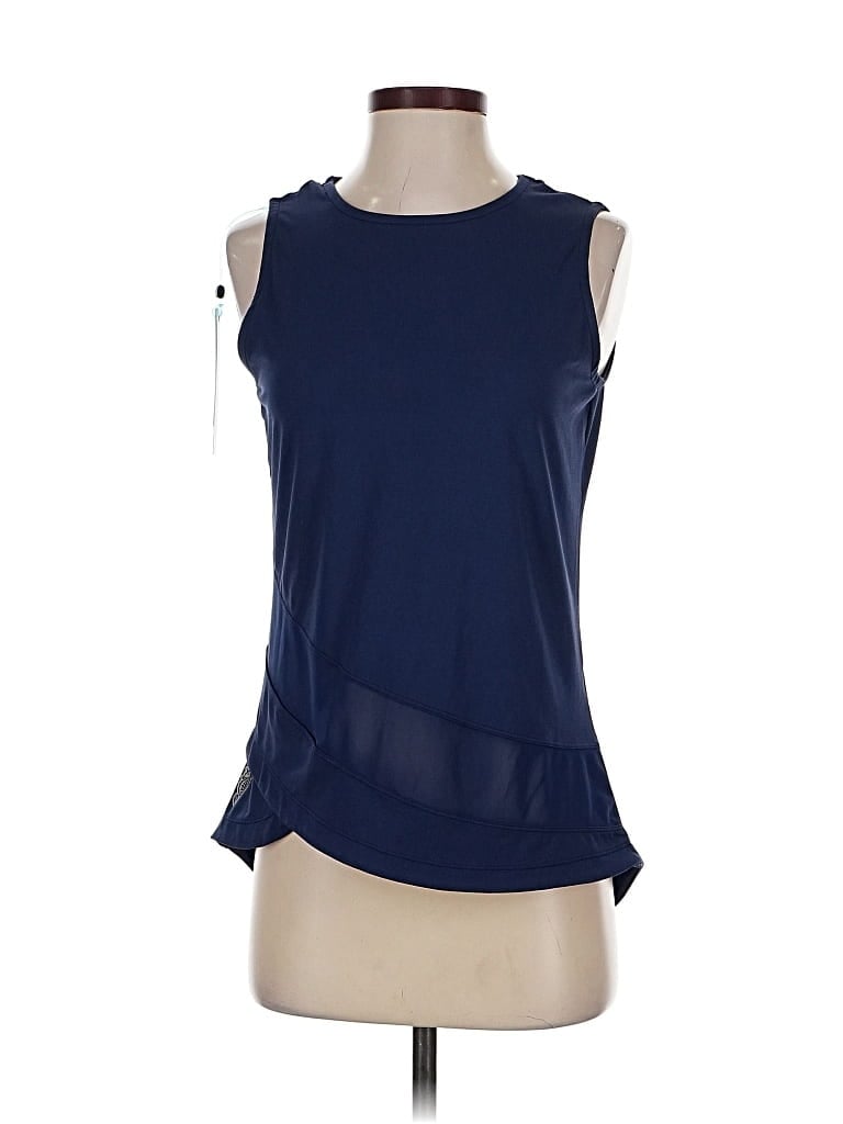 Level Wear Sleeveless T-shirt In Blue